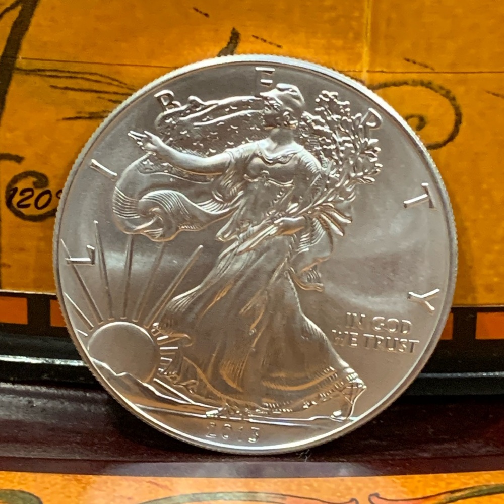 2013 American Eagle USA 0.999 Fine Silver Troy OZ